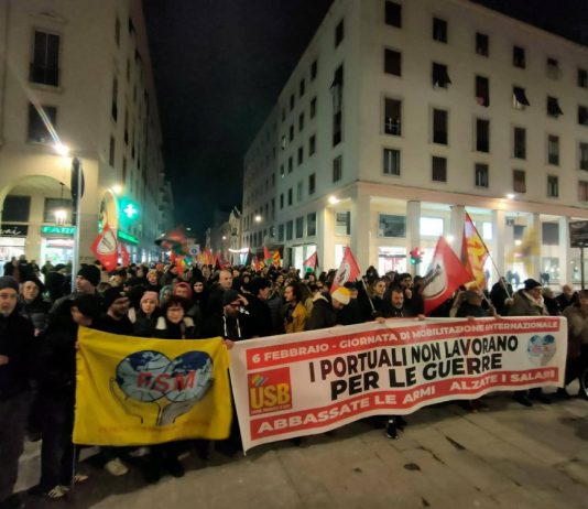 Dockworkers don’t work for war: the international strike as a starting point, solidarity can stop rearmament