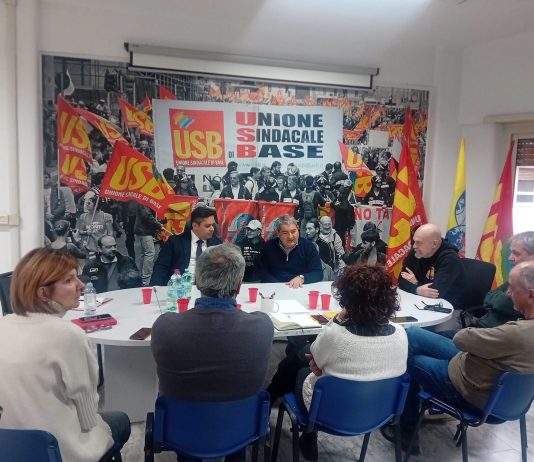 Cuban Ambassador in Italy received by USB