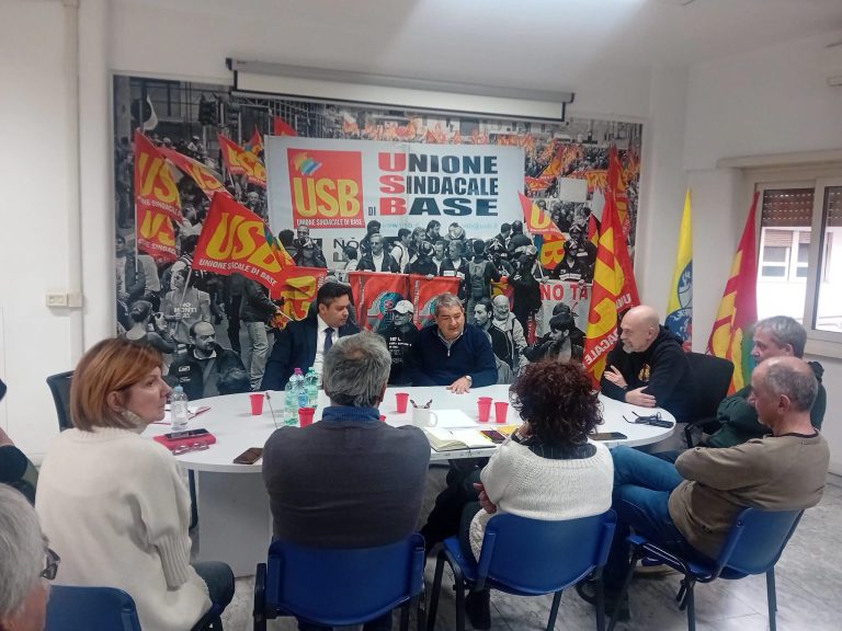 Cuban Ambassador in Italy received by USB