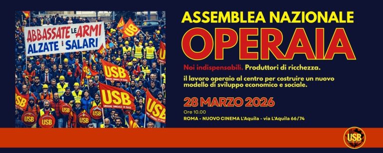 USB: National Assembly of Laborers 28th March 2026