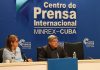 Intercambio del vicecanciller Carlos Fernández de Cossío, con prensa nacional y extranjera acreditada en Cuba y en tránsito