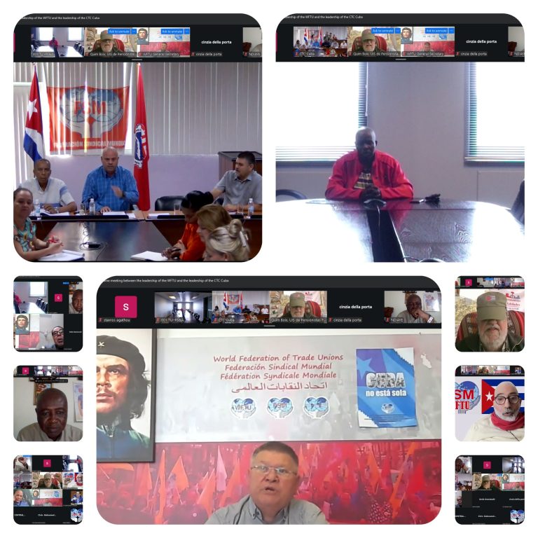 WFTU–CTC Meeting: The class-oriented international trade union movement stands firm – Solidarity with Cuba Intensifies