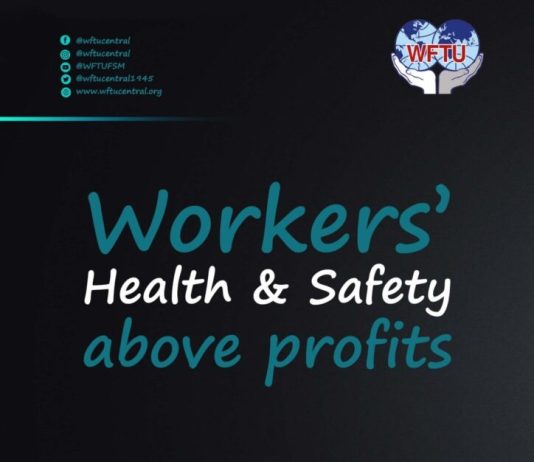 WFTU Statement on the World Day for Safety and Health at Work
