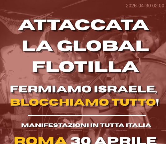 USB: national mobilitations in Italy in support of the Global Flotilla
