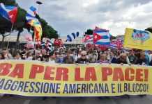 28th May 2026: Solidarity with Cuba from Italy