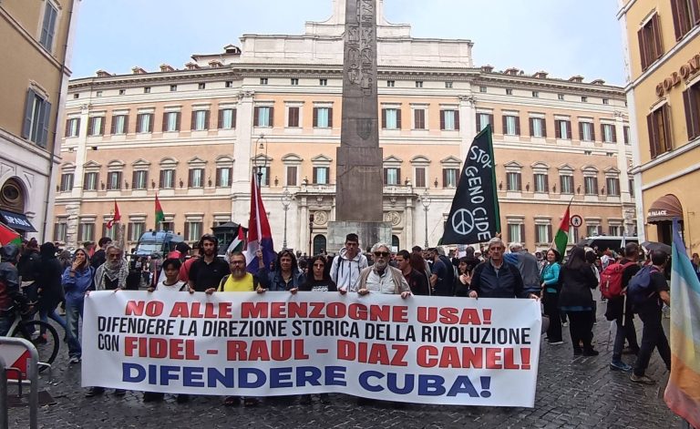Italy: Hands off Cuba! Solidarity with the Cuban people.