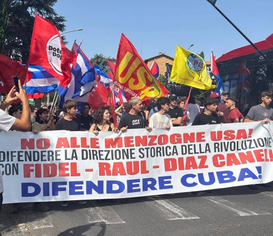 26th July 2026 in Rome, Italy: 73th Anniversary of the Attack on the Moncada Barracks