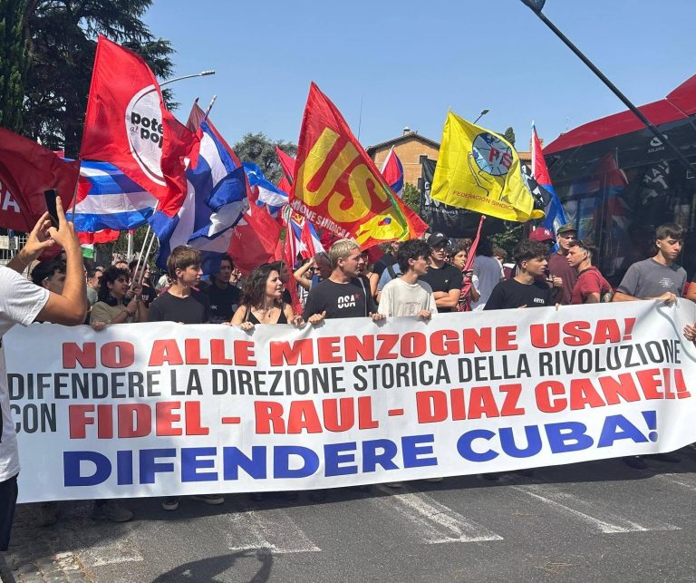 26th July 2026 in Rome, Italy: 73th Anniversary of the Attack on the Moncada Barracks