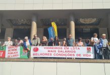UITBB – International Construction Union: protest in Portugal