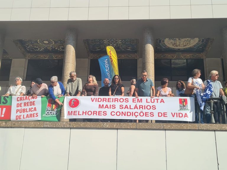 UITBB – International Construction Union: protest in Portugal