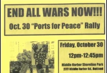 ILWU: International Longshore and Warehouse Union – Dockworkers to Strike for Peace on Oct. 30